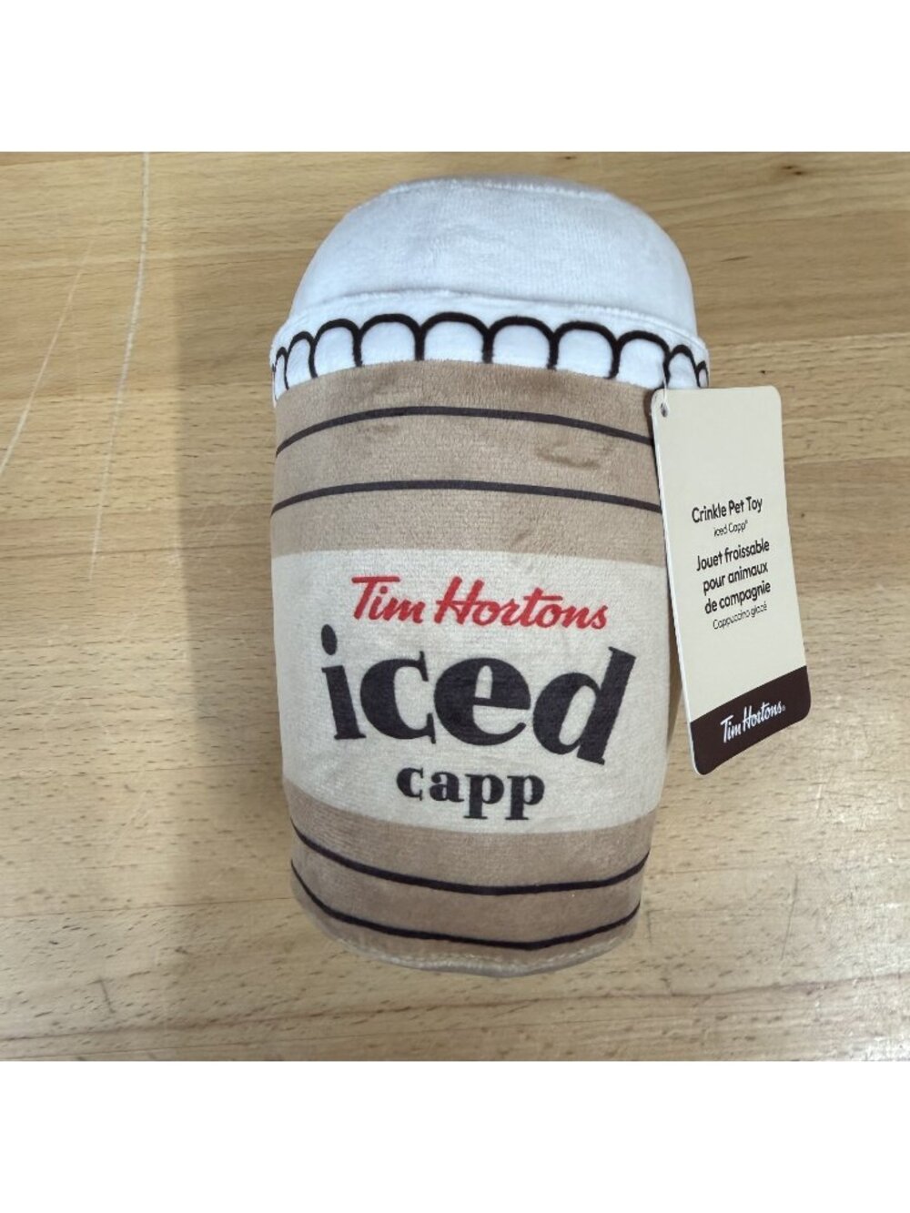 New Tim Hortons 2026 Pet Dog Cay Toy Set  ICED CAPP Plush Toys From Canada